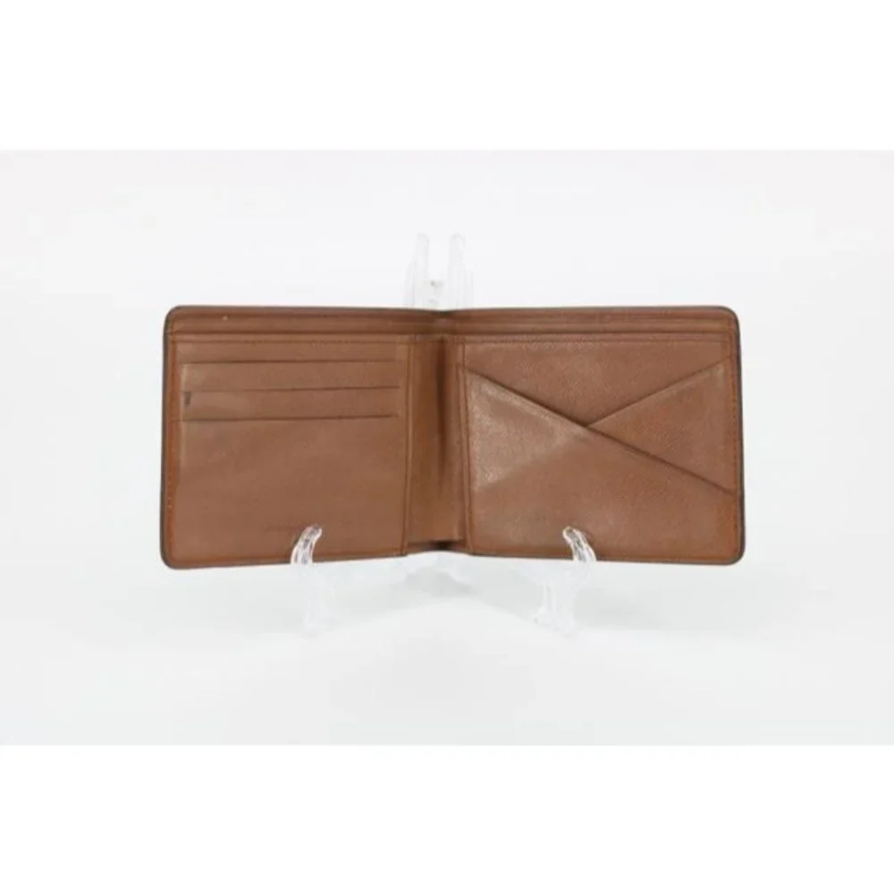 AUTHENTIC Louis Vuitton Brown Monogram Canvas Wallet